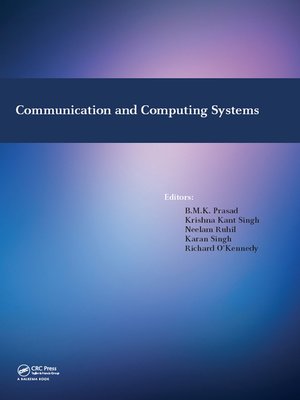 cover image of Communication and Computing Systems